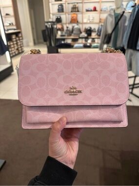 Coach Pink Powder Klare NWT 🌸